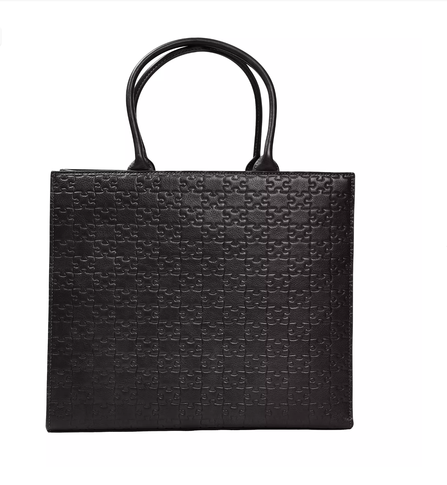 Kemi Black Square Shopper Bag