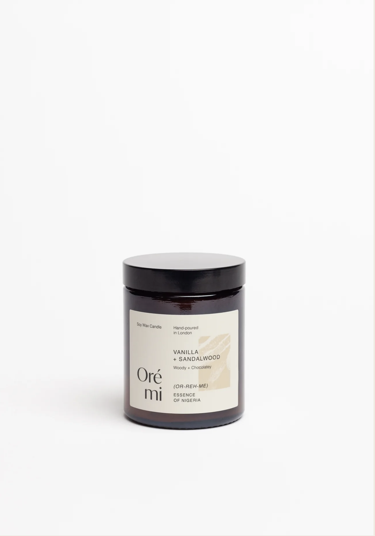 Vanilla + Sandalwood 180ml Candle